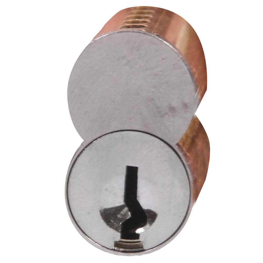 Arrow Lock - Cylinders; Type: Interchangeable Core ; Keying: TC Keyway ; Number of Pins: 7 ; Material: Brass ; Finish/Coating: Satin Chrome - Exact Tool & Supply