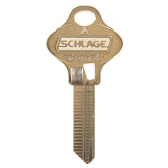 Schlage - Key Blanks; Type: Schlage ; Material: Brass - Exact Tool & Supply