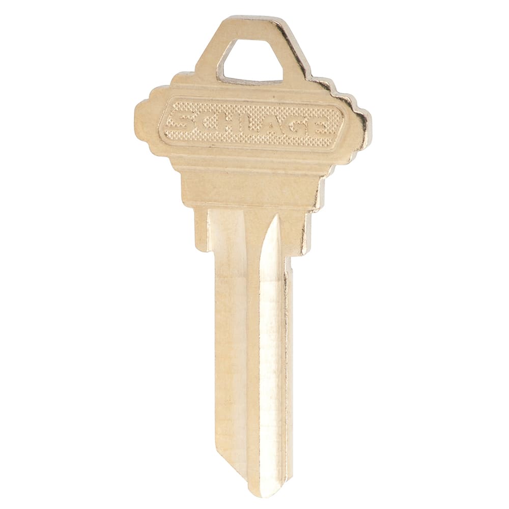 Schlage - Key Blanks; Type: Schlage ; Material: Brass - Exact Tool & Supply