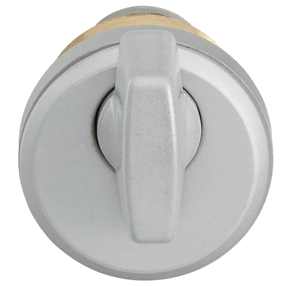 Adams Rite - Cylinders; Type: Mortise ; Keying: Not Applicable ; Number of Pins: 0 ; Material: Brass ; Finish/Coating: Aluminum - Exact Tool & Supply