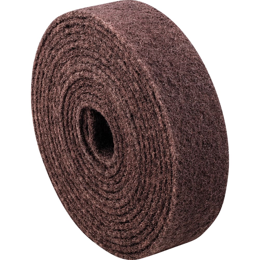 PFERD - Non-Woven Rolls; Abrasive Material: Aluminum Oxide ; Roll Width (Inch): 4 ; Overall Length (Feet): 30.00 ; Grade: Coarse ; Roll Color: Dark Tan ; Roll Width (Decimal Inch): 4 - Exact Tool & Supply