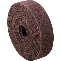 PFERD - Non-Woven Rolls; Abrasive Material: Aluminum Oxide ; Roll Width (Inch): 4 ; Overall Length (Feet): 30.00 ; Grade: Coarse ; Roll Color: Dark Tan ; Roll Width (Decimal Inch): 4 - Exact Tool & Supply