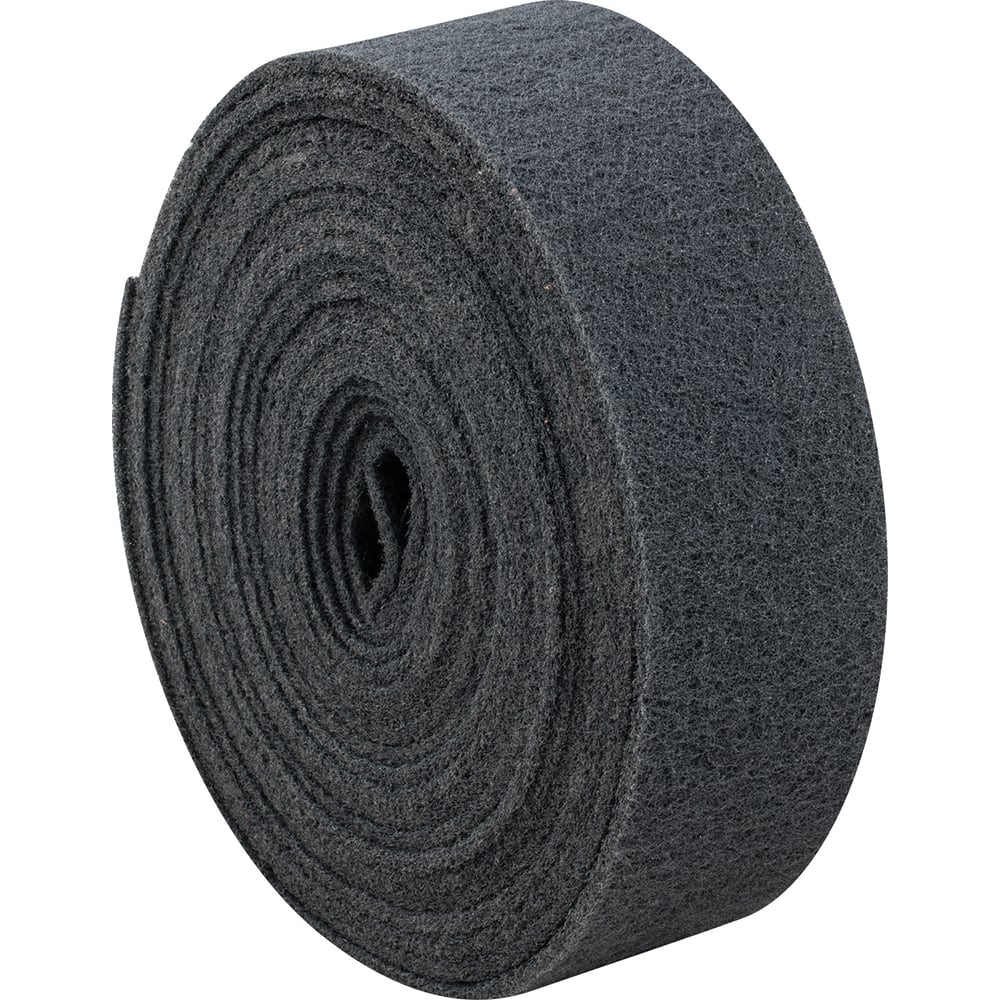 PFERD - Non-Woven Rolls; Abrasive Material: Silicon Carbide ; Roll Width (Inch): 4 ; Overall Length (Feet): 30.00 ; Grade: Super Fine ; Roll Color: Dark Tan ; Roll Width (Decimal Inch): 4 - Exact Tool & Supply
