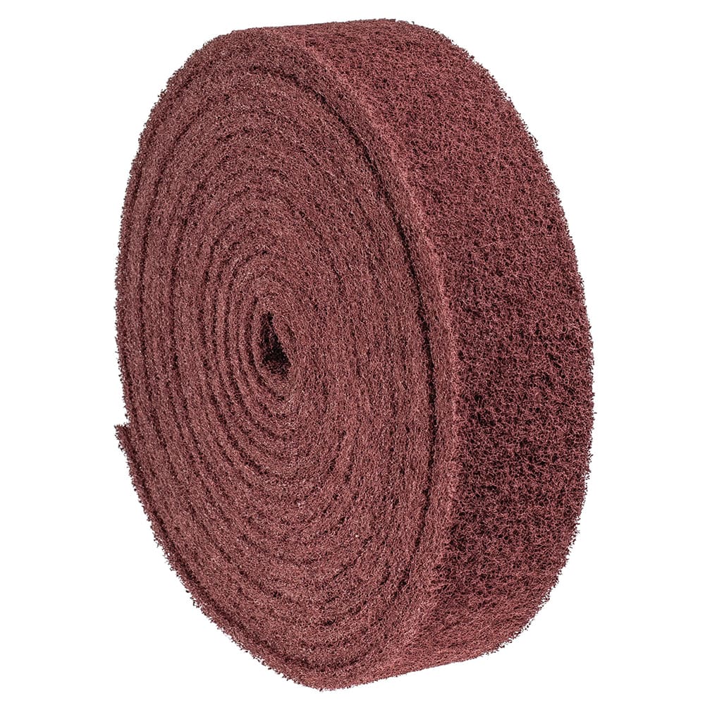 PFERD - Non-Woven Rolls; Abrasive Material: Aluminum Oxide ; Roll Width (Inch): 4 ; Overall Length (Feet): 30.00 ; Grade: Fine ; Roll Color: Dark Tan ; Roll Width (Decimal Inch): 4 - Exact Tool & Supply
