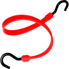 The Better Bungee - Stretch Tie Downs; Type: Heavy Duty Bungee Strap ; End Type: Molded Nylon Hook End ; Color: Red ; Fractional Overall Lengths: 36 - Exact Tool & Supply