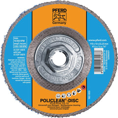 PFERD - 4-1/2 x 1/2" Aluminum Oxide Deburring Disc - Exact Tool & Supply