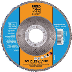 PFERD - 4-1/2 x 1/2" Aluminum Oxide Deburring Disc - Exact Tool & Supply