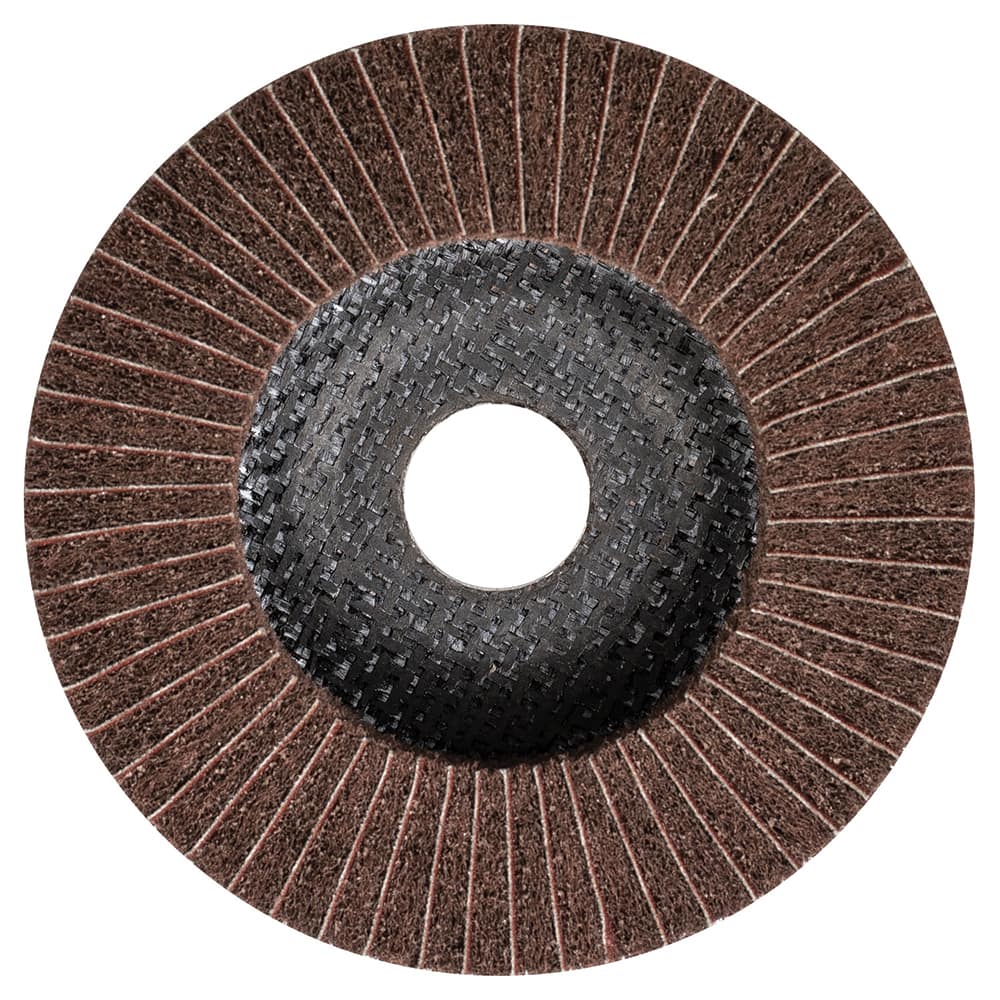 PFERD - 4-1/2 x 3/4" Aluminum Oxide Deburring Disc - Exact Tool & Supply