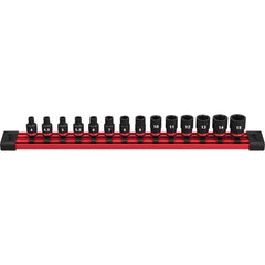 Milwaukee Tool - 14 Pc 1/4" Drive Socket Set - Exact Tool & Supply