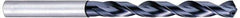 OSG - Letter F 120° Cobalt Jobber Drill - V Finish, Right Hand Cut, Spiral Flute, Straight Shank, 4-11/16" OAL, Standard Point - Exact Tool & Supply