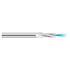 ‎0.1450″ Cutter Diameter × 0.3120″ (5/16″) Length of Cut Carbide Multi-Form #10-24 Thread Milling Cutter Coolant Through, 3 Flutes - Exact Tool & Supply