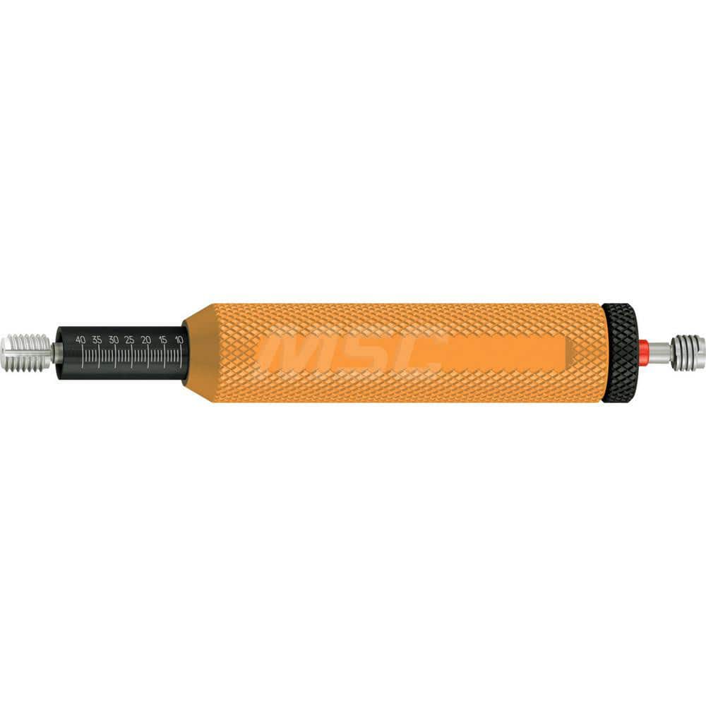 Analog Thread Depth Gages; Thread Size (Inch - 0 Decimals): 7/8-9; Thread Standard: UNC; Class Of Fit: 2B; Overall Length: 12.00; Material: Tool Steel; Standards: ASME B1.2