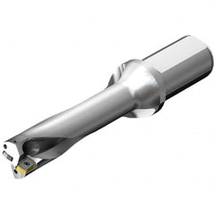 Sandvik Coromant - 104mm Max Drill Depth, 4xD, 26mm Diam, Indexable Insert Drill - Exact Tool & Supply