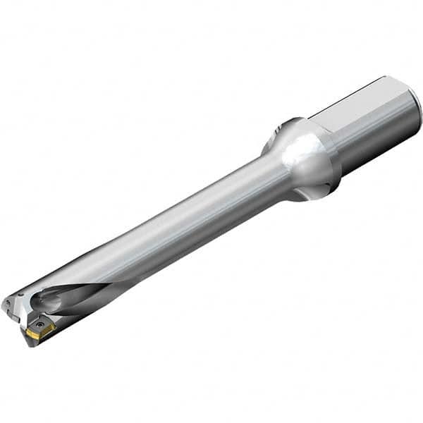 Sandvik Coromant - 114mm Max Drill Depth, 6xD, 19mm Diam, Indexable Insert Drill - Exact Tool & Supply