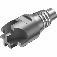 Sandvik Coromant - Corner Rounding End Mill Heads Material: Solid Carbide Connection Type: E12 - Exact Tool & Supply