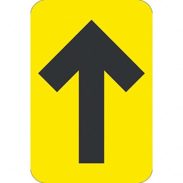 NMC - "Blank" Adhesive-Backed Floor Sign - Exact Tool & Supply