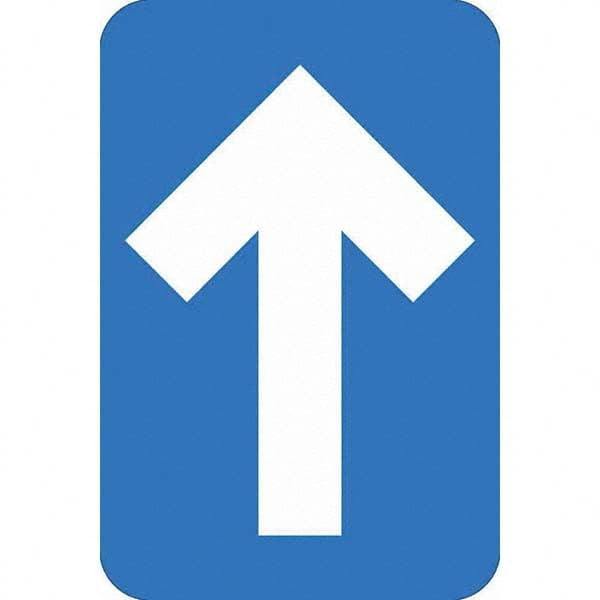 NMC - "Blank" Adhesive-Backed Floor Sign - Exact Tool & Supply