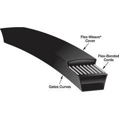 Gates - Belts Belt Style: V-Belts Belt Section: B - Exact Tool & Supply