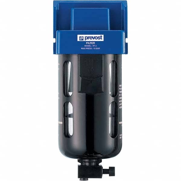Prevost - Filter, Regulator & Lubricator (FRL) Units Configuration: 1 Pc. Filter Body Type: Standard - Exact Tool & Supply