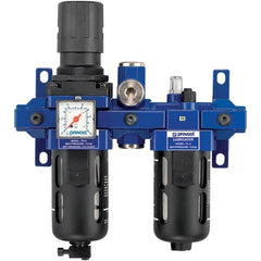 Prevost - Filter, Regulator & Lubricator (FRL) Units Configuration: 2 Pc. Filter/Regulator-Lubricator Body Type: Standard - Exact Tool & Supply