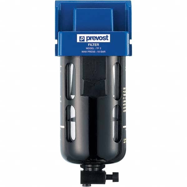 Prevost - Filter, Regulator & Lubricator (FRL) Units Configuration: 1 Pc. Filter Body Type: Standard - Exact Tool & Supply