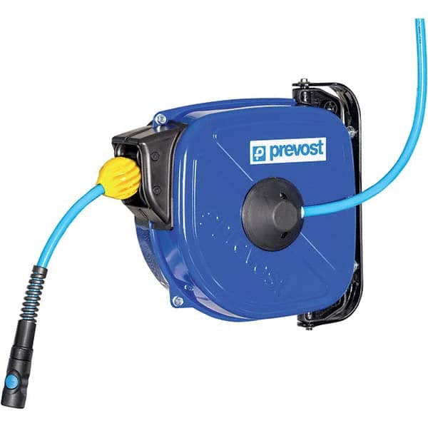 Prevost - 33' Spring Retractable Hose Reel - Exact Tool & Supply