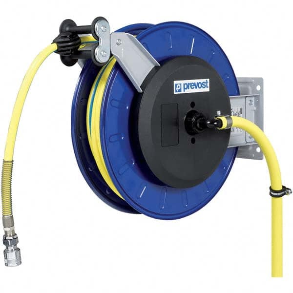 Prevost - 65' Spring Retractable Hose Reel - Exact Tool & Supply