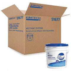 Kimtech - Wipe Dispensers For Use With: Kimtech WetTask 6001, 6211, 6411, & 6471 Dispenser Style: Manual - Exact Tool & Supply