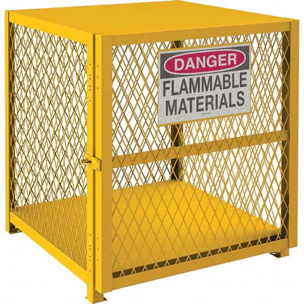 Durham - Storage Cabinets Type: Gas Cylinder Width (Inch): 30.4370 - Exact Tool & Supply