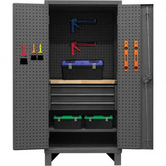Durham - Storage Cabinets Type: Pegboard Width (Inch): 24-1/8 - Exact Tool & Supply
