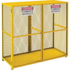 Durham - Storage Cabinets Type: Gas Cylinder Width (Inch): 30.4370 - Exact Tool & Supply