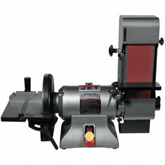 Jet - Combination Sanding Machines Belt Length (Inch): 36 Belt Width (Inch): 4 - Exact Tool & Supply