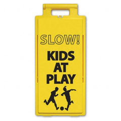 PRO-SAFE - Cone & A Frame Floor Signs Shape: A-Frame Type: Accident Prevention - Exact Tool & Supply