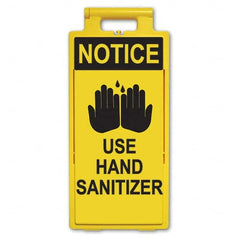 PRO-SAFE - Cone & A Frame Floor Signs Shape: A-Frame Type: Accident Prevention - Exact Tool & Supply