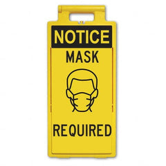 PRO-SAFE - Cone & A Frame Floor Signs Shape: A-Frame Type: Accident Prevention - Exact Tool & Supply