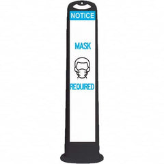 PRO-SAFE - Traffic Barrels, Delineators & Posts Type: Vertical Panel Material: HDPE - Exact Tool & Supply
