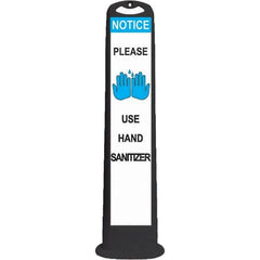 PRO-SAFE - Traffic Barrels, Delineators & Posts Type: Vertical Panel Material: HDPE - Exact Tool & Supply