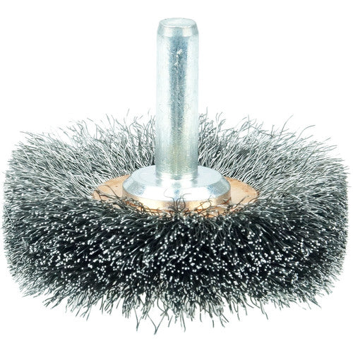 2″ Diameter - Crimped Steel Wire Confle x Brush - Exact Tool & Supply