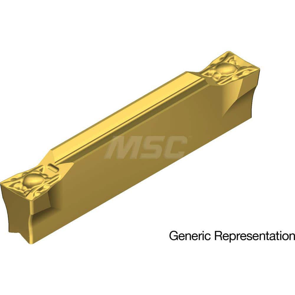 Grooving Insert: GCM5187ML AC830P, Solid Carbide Super FF Finish, Neutral, 0.187″ Cutting Width, 0.906″ Max Depth, Series GND