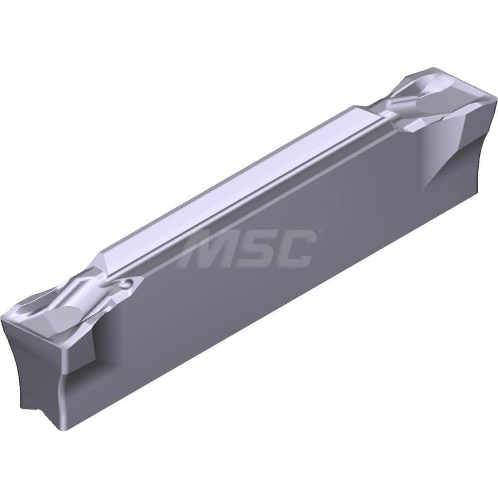 Grooving Insert: GCM4002CG AC5015S, Solid Carbide Absotech Finish, Right Hand, 4 mm Cutting Width, 25 mm Max Depth, Series GND