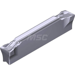 Grooving Insert: GCM2002CG AC5015S, Solid Carbide Absotech Finish, Right Hand, 2 mm Cutting Width, 20 mm Max Depth, Series GND