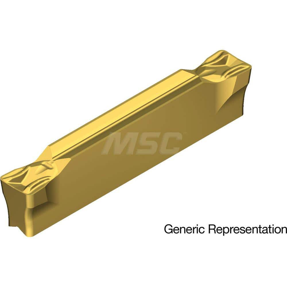 Grooving Insert: GCM6250MG AC425K, Solid Carbide Super FF Finish, Neutral, 0.906″ Max Depth, Series GND