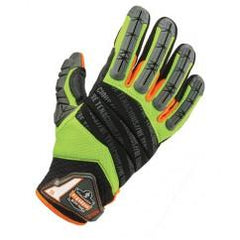 924 S LIME HYBRID DORSAL GLOVES - Exact Tool & Supply