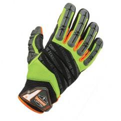 924 L LIME HYBRID DORSAL GLOVES - Exact Tool & Supply