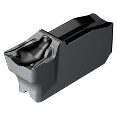Grooving Insert: QI-NJTF 1105, Solid Carbide Neutral, 0.1969″ Cutting Width, 0.1378″ Max Depth, Series CoroCut QI