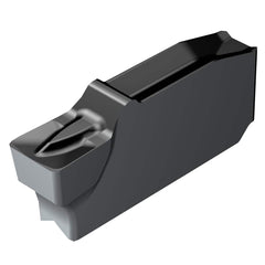 Grooving Insert: QI-NEGF 1105, Solid Carbide Neutral, 0.0941″ Cutting Width, Series CoroCut QI