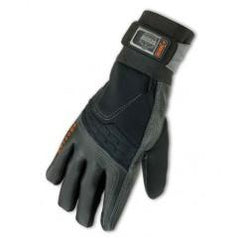 9012 M BLK GLOVES W/ WRIST SUPPORT - Exact Tool & Supply