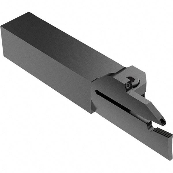 Seco - CFO, External, Left Hand, 31.5mm Max Depth of Cut, 140 to 230mm Groove Width, Indexable Grooving Tool Holder - LC.. 1605.. Insert Compatibility, 25mm Shank Height, 25mm Shank Width, 143mm OAL, Through Coolant - Exact Tool & Supply