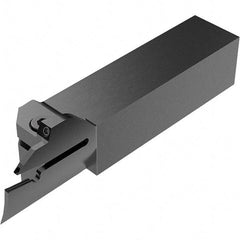 Seco - CFO, External, Right Hand, 19.5mm Max Depth of Cut, 90 to 130mm Groove Width, Indexable Grooving Tool Holder - LC.. 1603.. Insert Compatibility, 25mm Shank Height, 25mm Shank Width, 127mm OAL, Through Coolant - Exact Tool & Supply