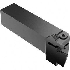 Seco - CFI, External, Left Hand, 13.5mm Max Depth of Cut, 110 to 170mm Groove Width, Indexable Grooving Tool Holder - LC.. 1604.. Insert Compatibility, 25mm Shank Height, 25mm Shank Width, 120.5mm OAL, Through Coolant - Exact Tool & Supply